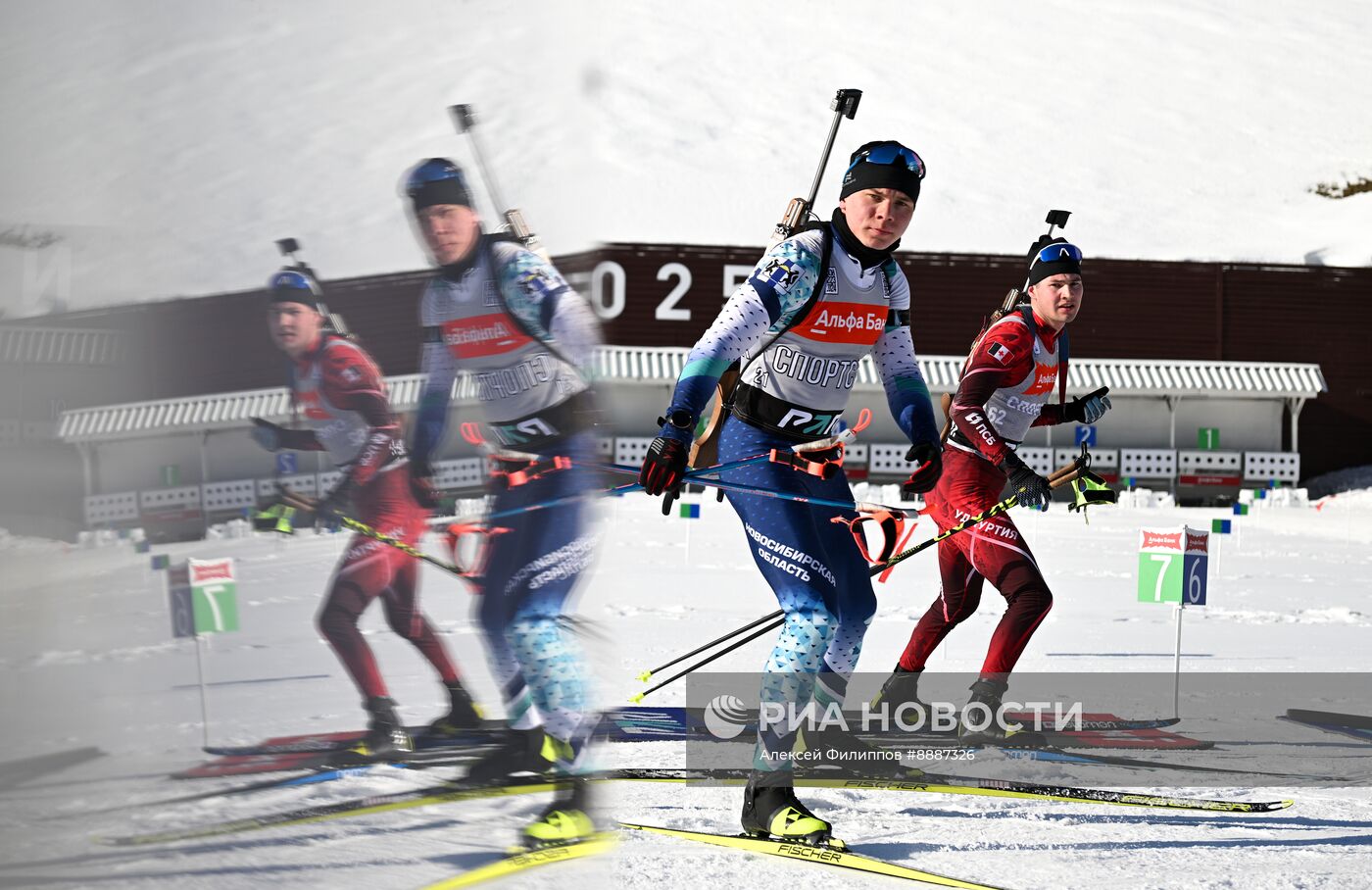 Биатлон. Чемпионат России 2025. Тренировки