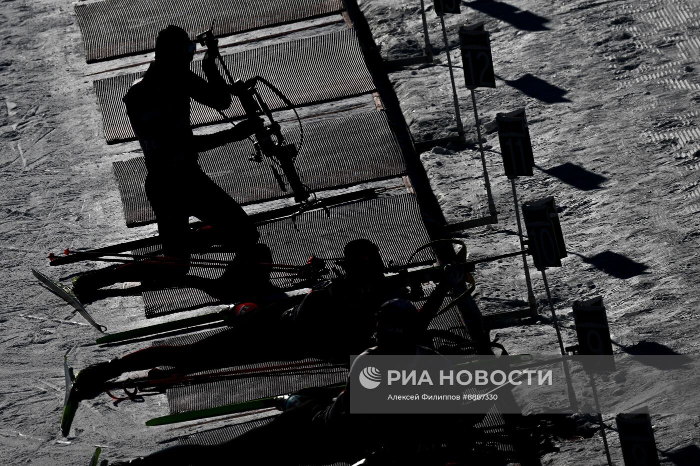 Биатлон. Чемпионат России 2025. Тренировки