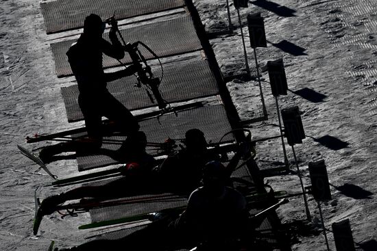 Биатлон. Чемпионат России 2025. Тренировки