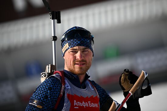 Биатлон. Чемпионат России 2025. Тренировки