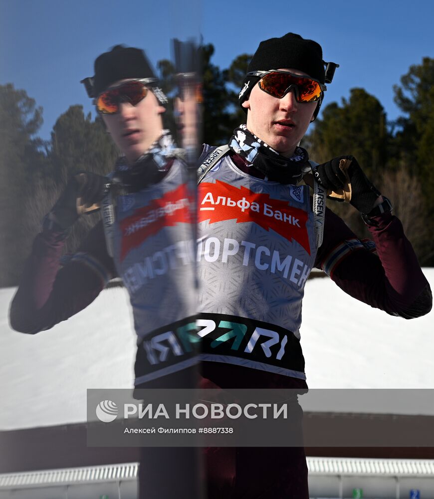 Биатлон. Чемпионат России 2025. Тренировки