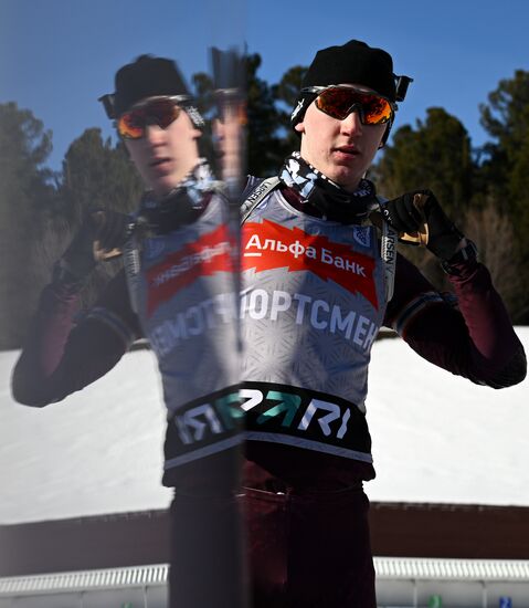 Биатлон. Чемпионат России 2025. Тренировки