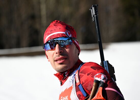 Биатлон. Чемпионат России 2025. Тренировки