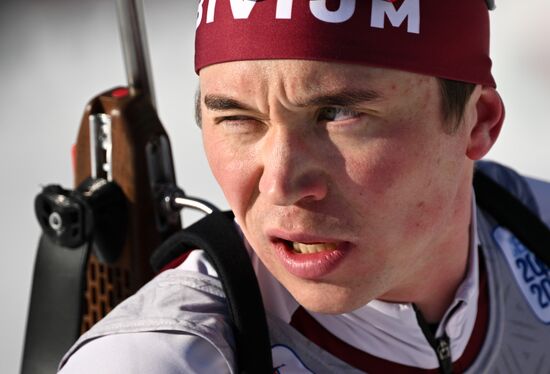 Биатлон. Чемпионат России 2025. Тренировки