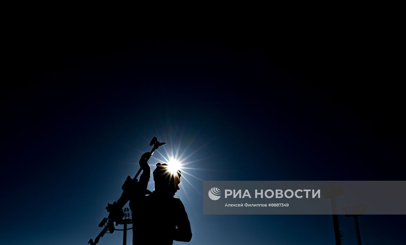 Биатлон. Чемпионат России 2025. Тренировки