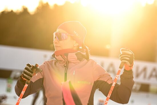 Биатлон. Чемпионат России 2025. Тренировки