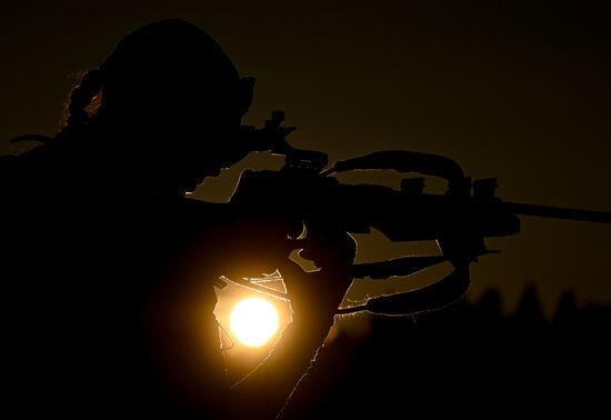 Биатлон. Чемпионат России 2025. Тренировки