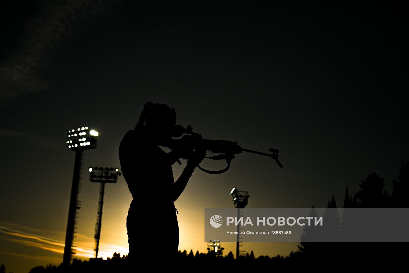 Биатлон. Чемпионат России 2025. Тренировки