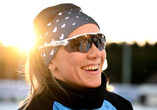 Биатлон. Чемпионат России 2025. Тренировки