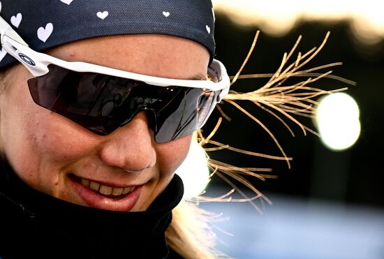 Биатлон. Чемпионат России 2025. Тренировки