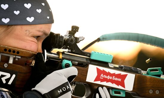 Биатлон. Чемпионат России 2025. Тренировки