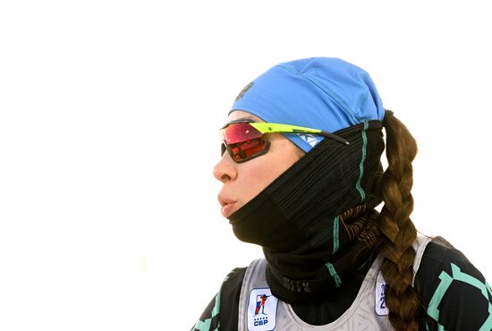 Биатлон. Чемпионат России 2025. Тренировки