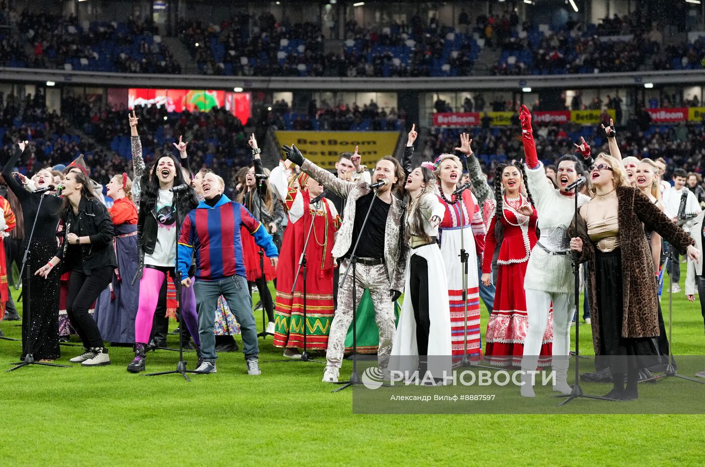 Футбол. Товарищеский матч Россия - Замбия