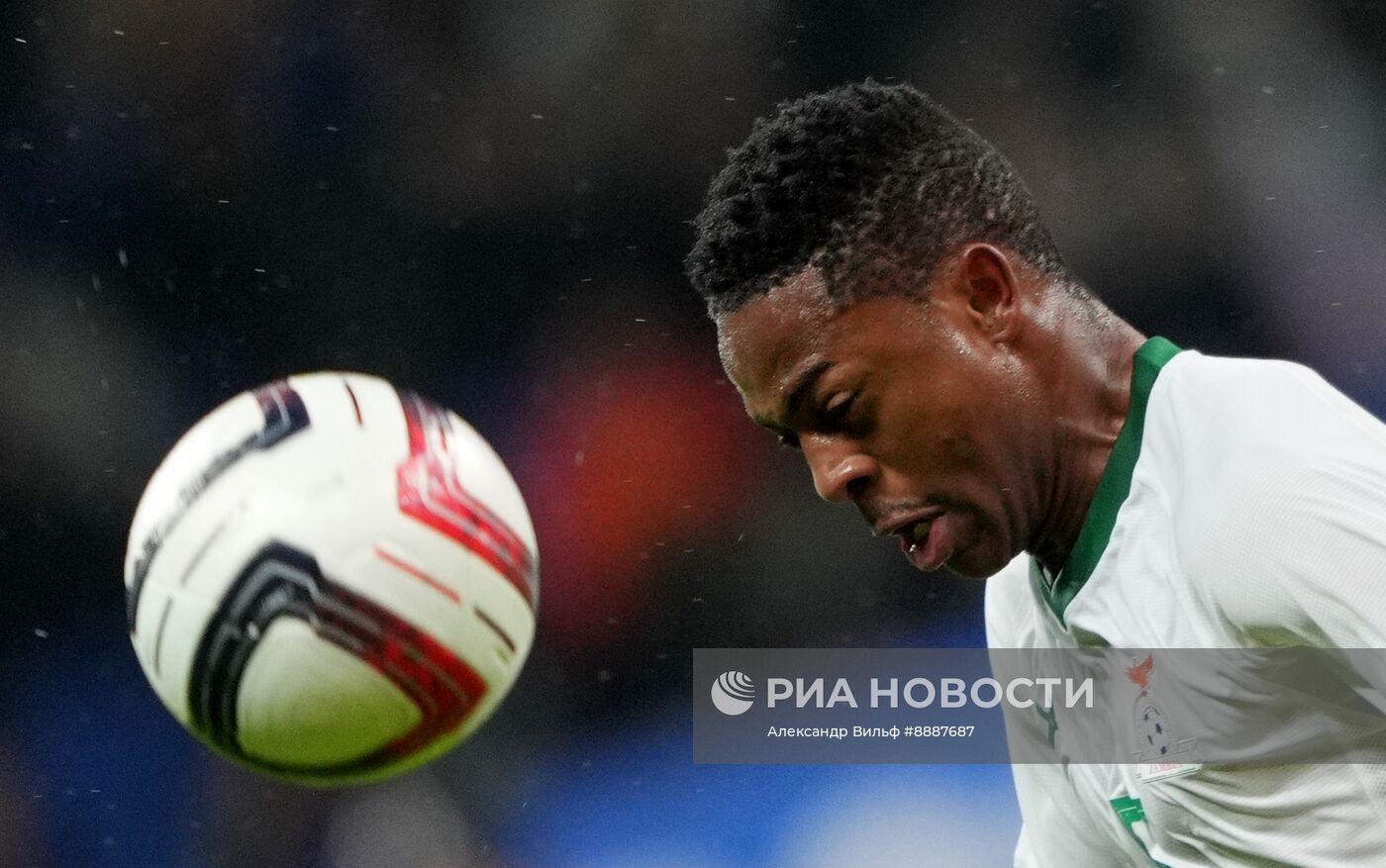 Футбол. Товарищеский матч Россия - Замбия