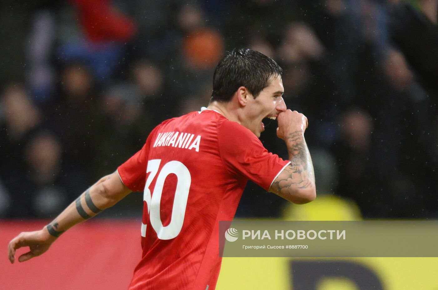 Футбол. Товарищеский матч Россия - Замбия