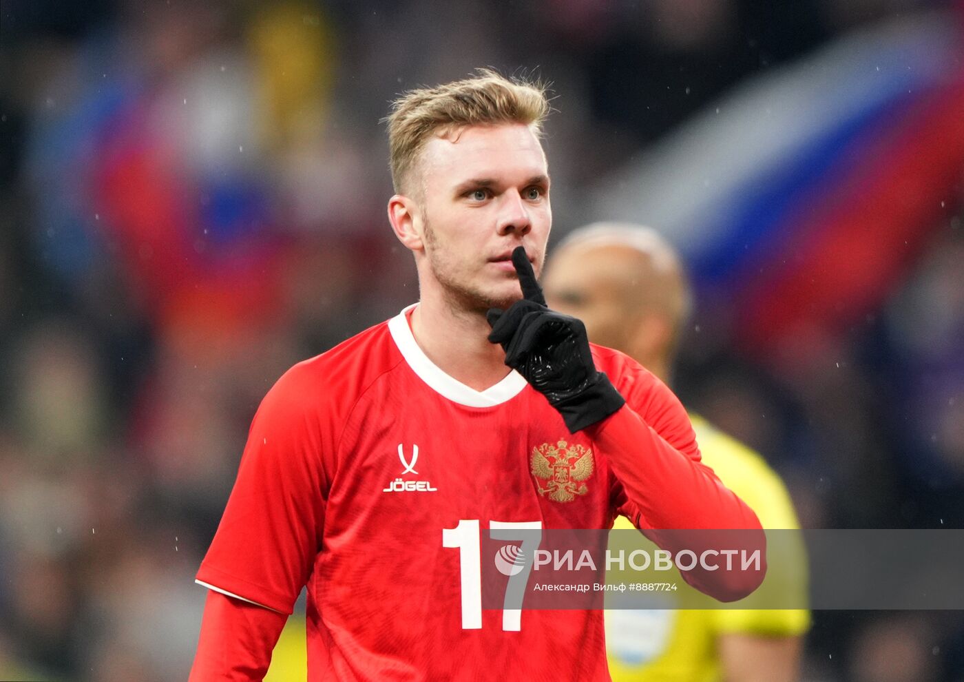 Футбол. Товарищеский матч Россия - Замбия