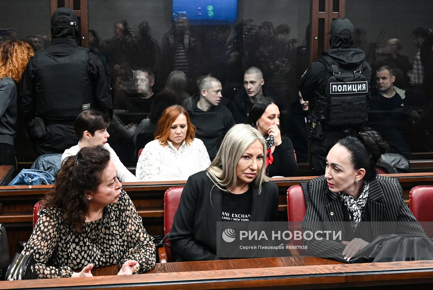 Оглашение приговора по делу боевиков украинского нацбатальона