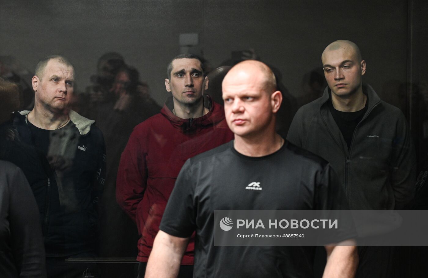 Оглашение приговора по делу боевиков украинского нацбатальона
