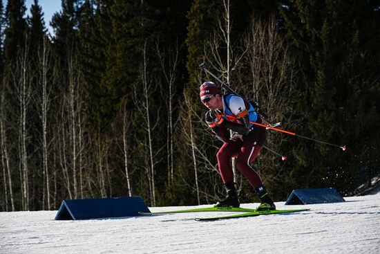 Биатлон. Чемпионат России 2025. Мужчины. Спринт