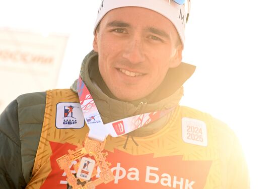 Биатлон. Чемпионат России 2025. Мужчины. Спринт