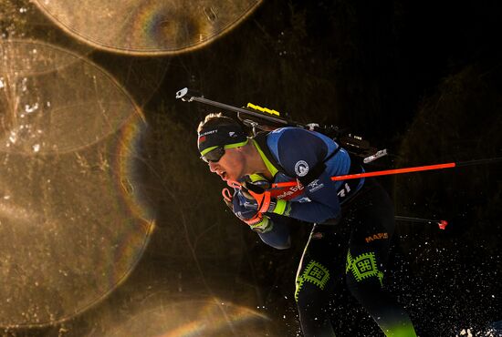 Биатлон. Чемпионат России 2025. Мужчины. Спринт