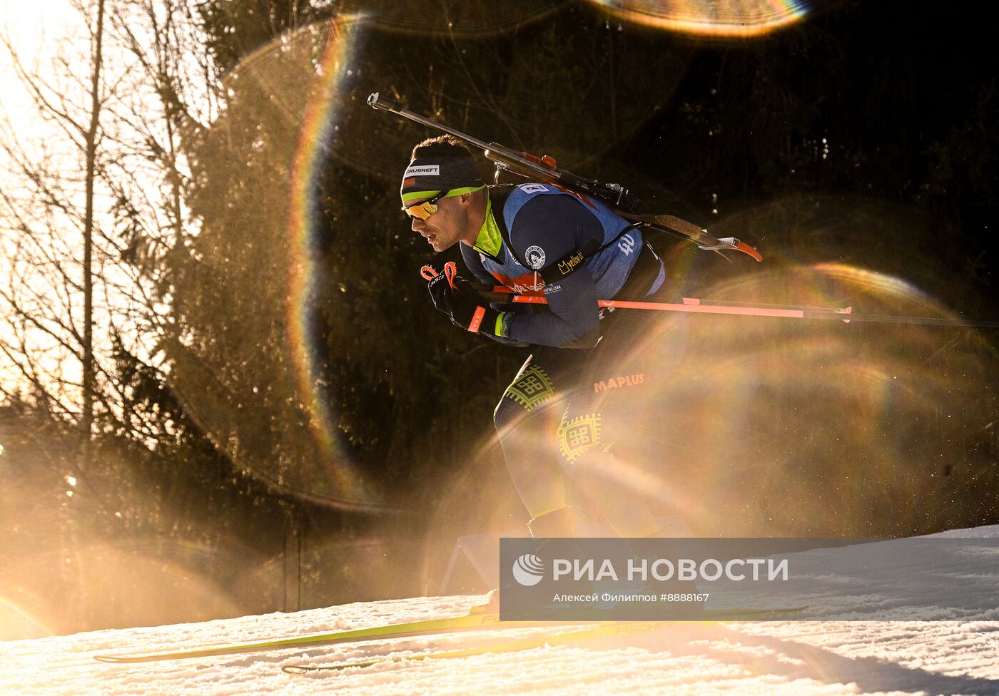 Биатлон. Чемпионат России 2025. Мужчины. Спринт