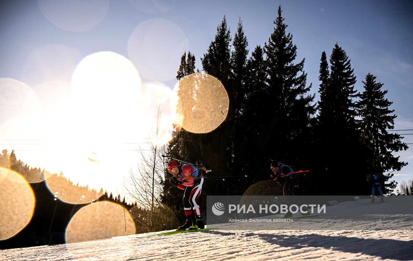 Биатлон. Чемпионат России 2025. Мужчины. Спринт