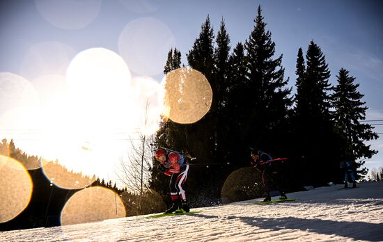 Биатлон. Чемпионат России 2025. Мужчины. Спринт