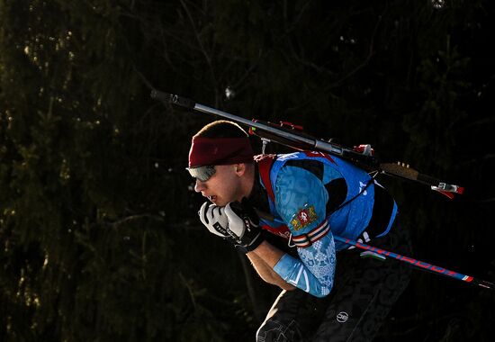 Биатлон. Чемпионат России 2025. Мужчины. Спринт