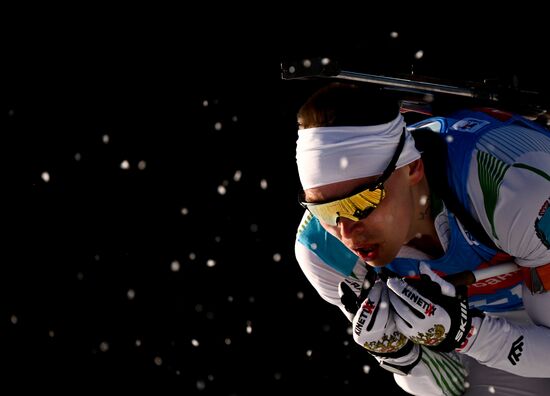 Биатлон. Чемпионат России 2025. Мужчины. Спринт