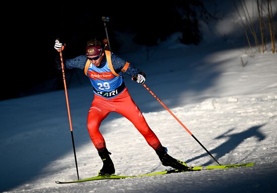 Биатлон. Чемпионат России 2025. Мужчины. Спринт