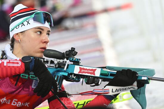 Биатлон. Чемпионат России 2025. Женщины. Спринт