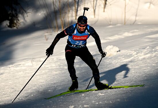 Биатлон. Чемпионат России 2025. Мужчины. Спринт