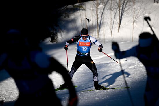 Биатлон. Чемпионат России 2025. Мужчины. Спринт