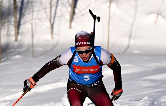 Биатлон. Чемпионат России 2025. Мужчины. Спринт