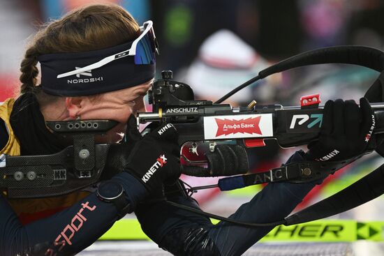 Биатлон. Чемпионат России 2025. Женщины. Спринт