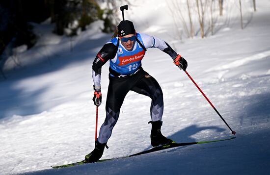 Биатлон. Чемпионат России 2025. Мужчины. Спринт