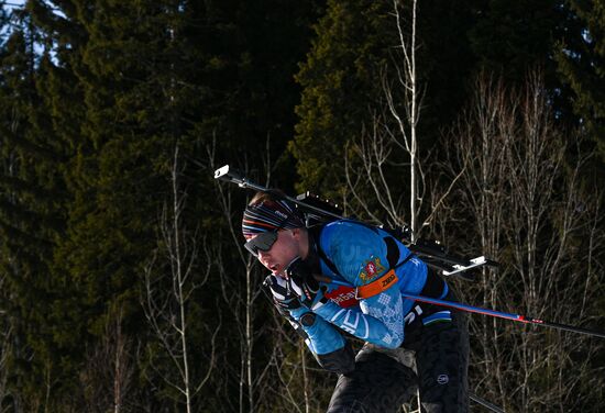 Биатлон. Чемпионат России 2025. Мужчины. Спринт