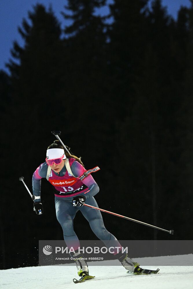 Биатлон. Чемпионат России 2025. Женщины. Спринт