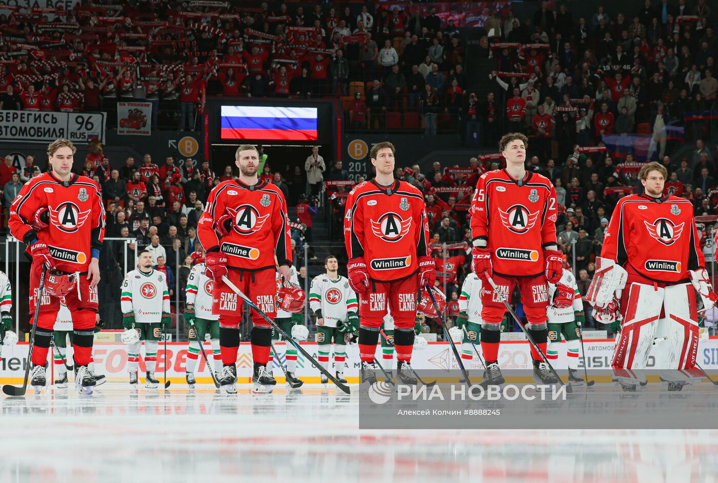 Хоккей. КХЛ. Матч "Автомобилист" - "Ак Барс"