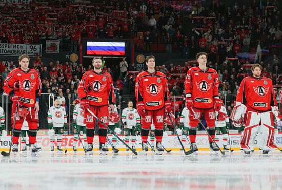 Хоккей. КХЛ. Матч "Автомобилист" - "Ак Барс"