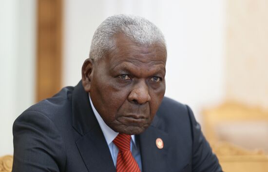 Встреча главы МИД РФ С. Лаврова и председателя  Национальной ассамблеи народной власти Кубы Эстебана Ласо Эрнандеса