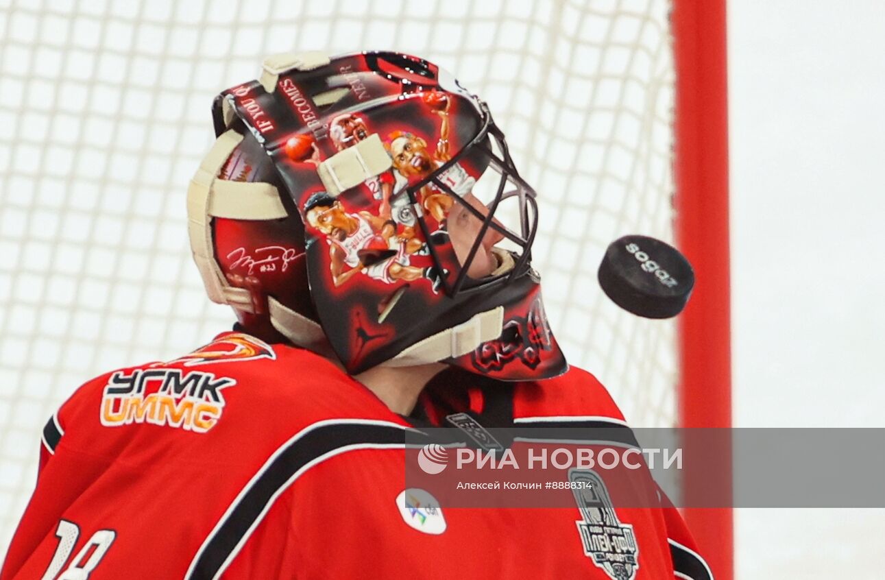 Хоккей. КХЛ. Матч "Автомобилист" - "Ак Барс"