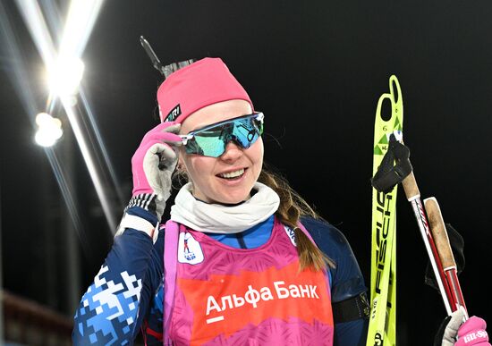 Биатлон. Чемпионат России 2025. Женщины. Спринт