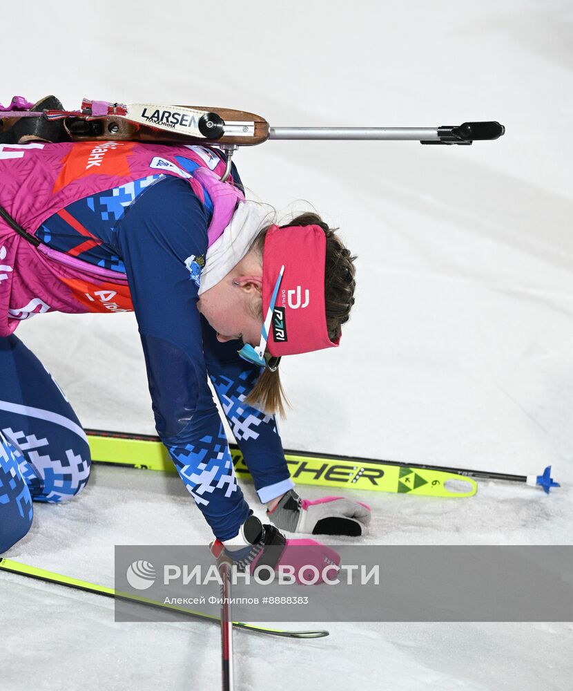 Биатлон. Чемпионат России 2025. Женщины. Спринт