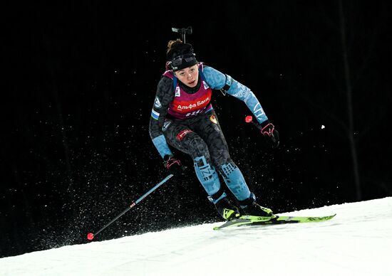 Биатлон. Чемпионат России 2025. Женщины. Спринт