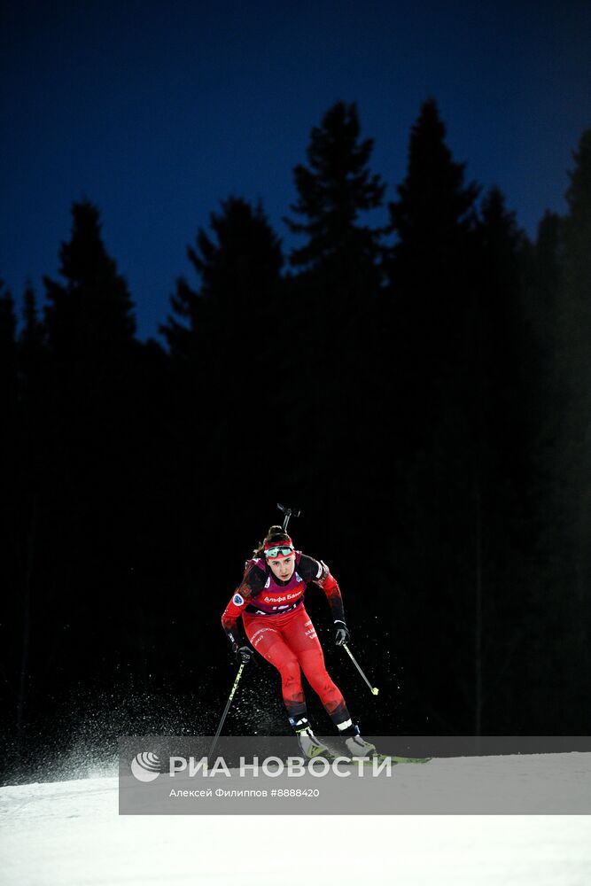 Биатлон. Чемпионат России 2025. Женщины. Спринт