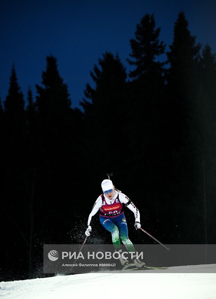 Биатлон. Чемпионат России 2025. Женщины. Спринт