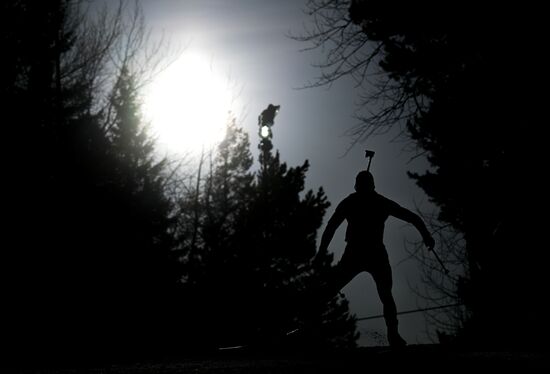 Биатлон. Чемпионат России 2025. Мужчины. Спринт