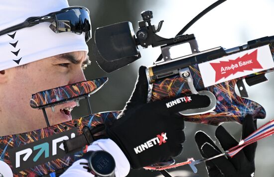 Биатлон. Чемпионат России 2025. Мужчины. Спринт